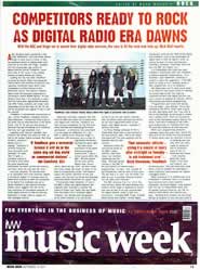 Music Week Front press coverage